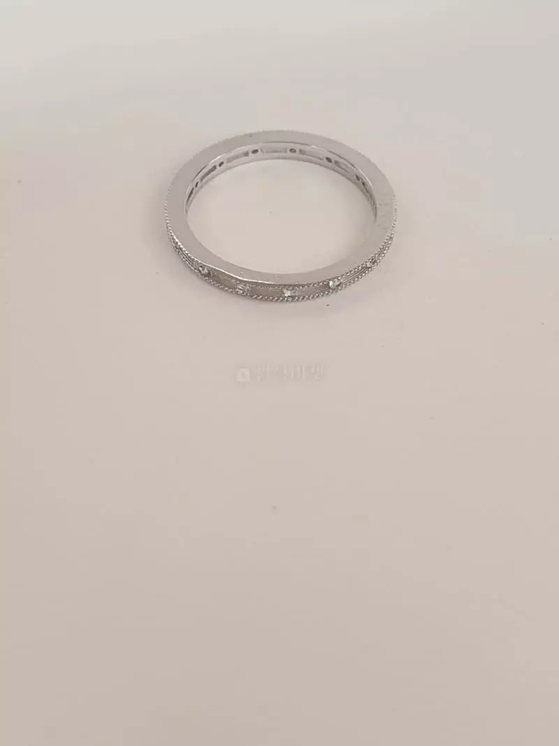 Cabinet - Korean Women Fashion - #shopsmall - Silver Middle Cubic Ring