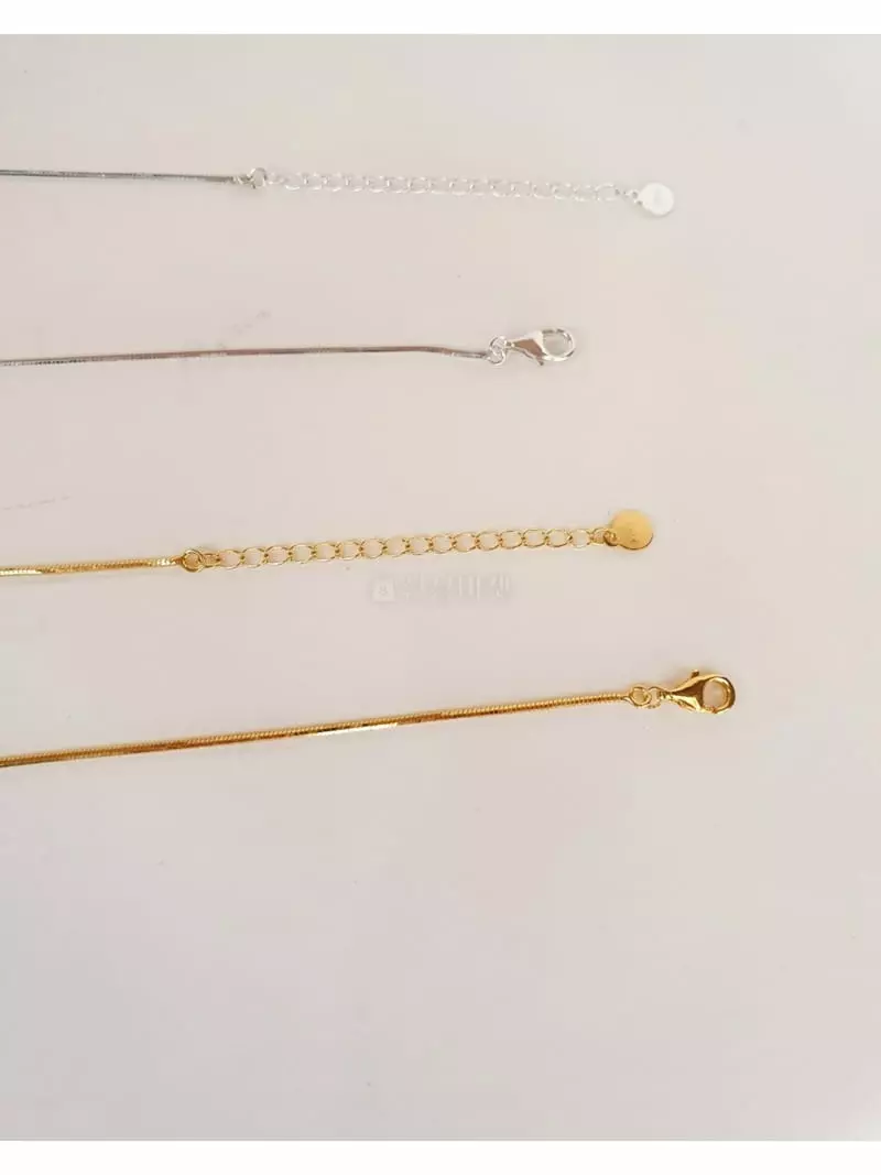Cabinet - Korean Women Fashion - #thelittlethings - Silver (Silver) Nabi Necklace - 3