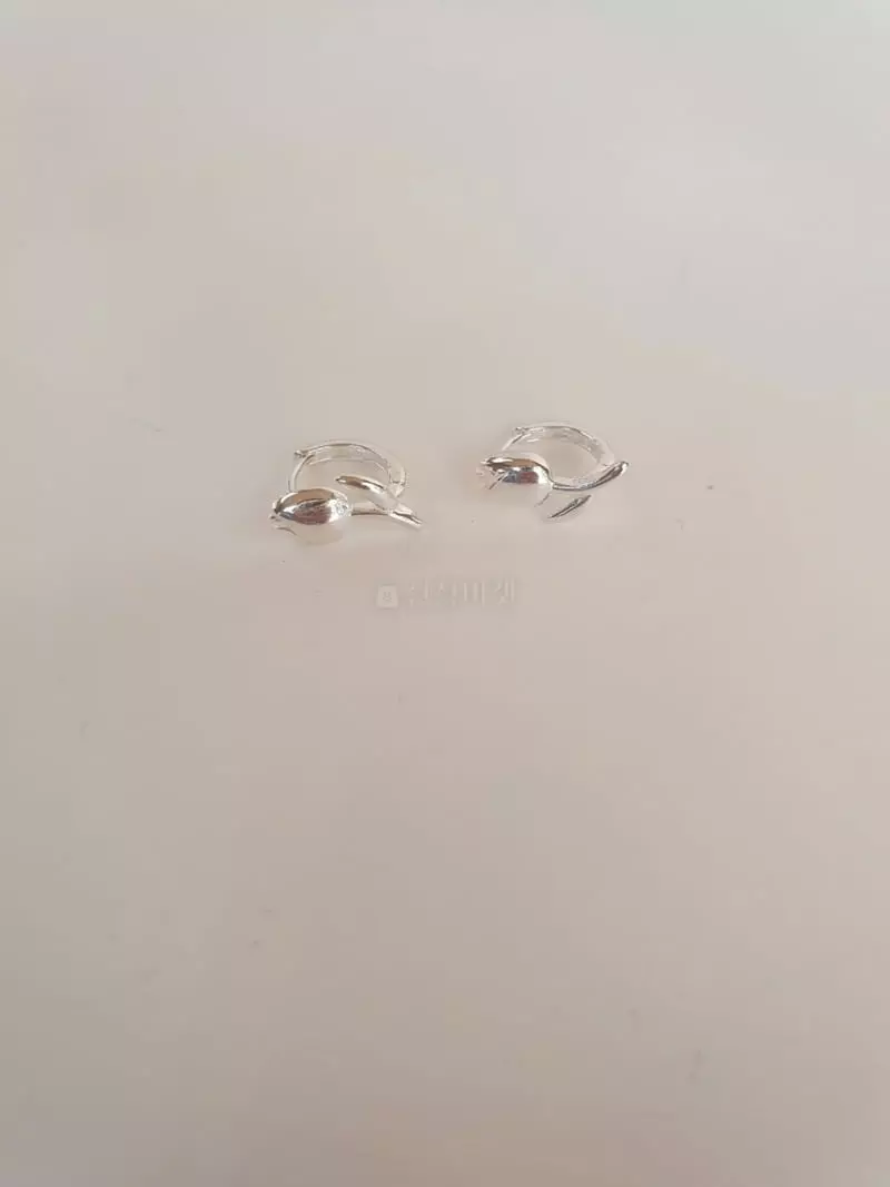 Cabinet - Korean Women Fashion - #vintagekidsstyle - Silver (Silver) Tulip Flower Earring