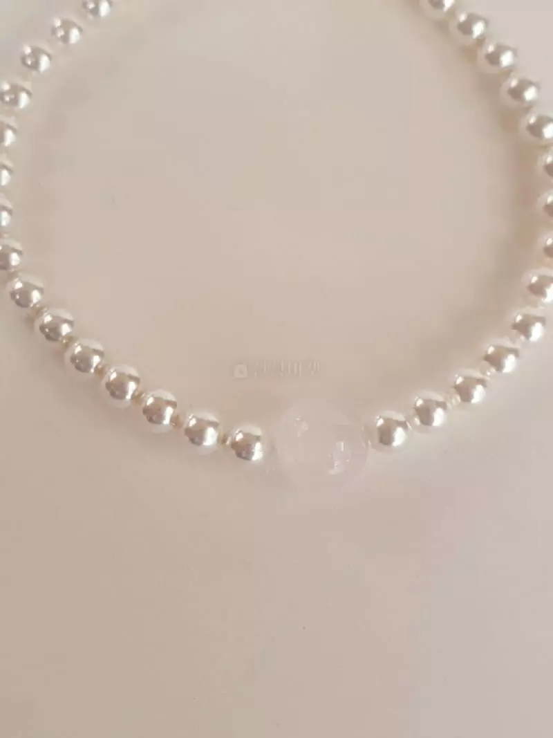 Cabinet - Korean Women Fashion - #womensfashion - Silver Pearl Bracelet