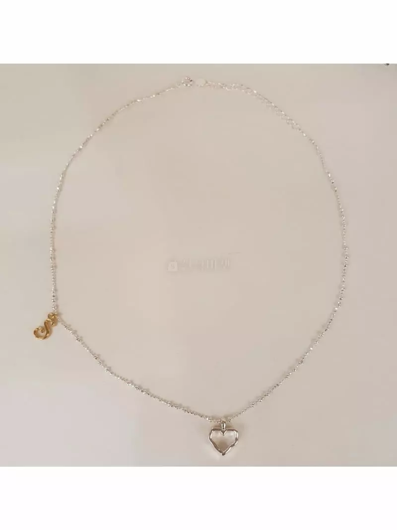 Cabinet - Korean Women Fashion - #womensfashion - Silver Heart Necklace - 2