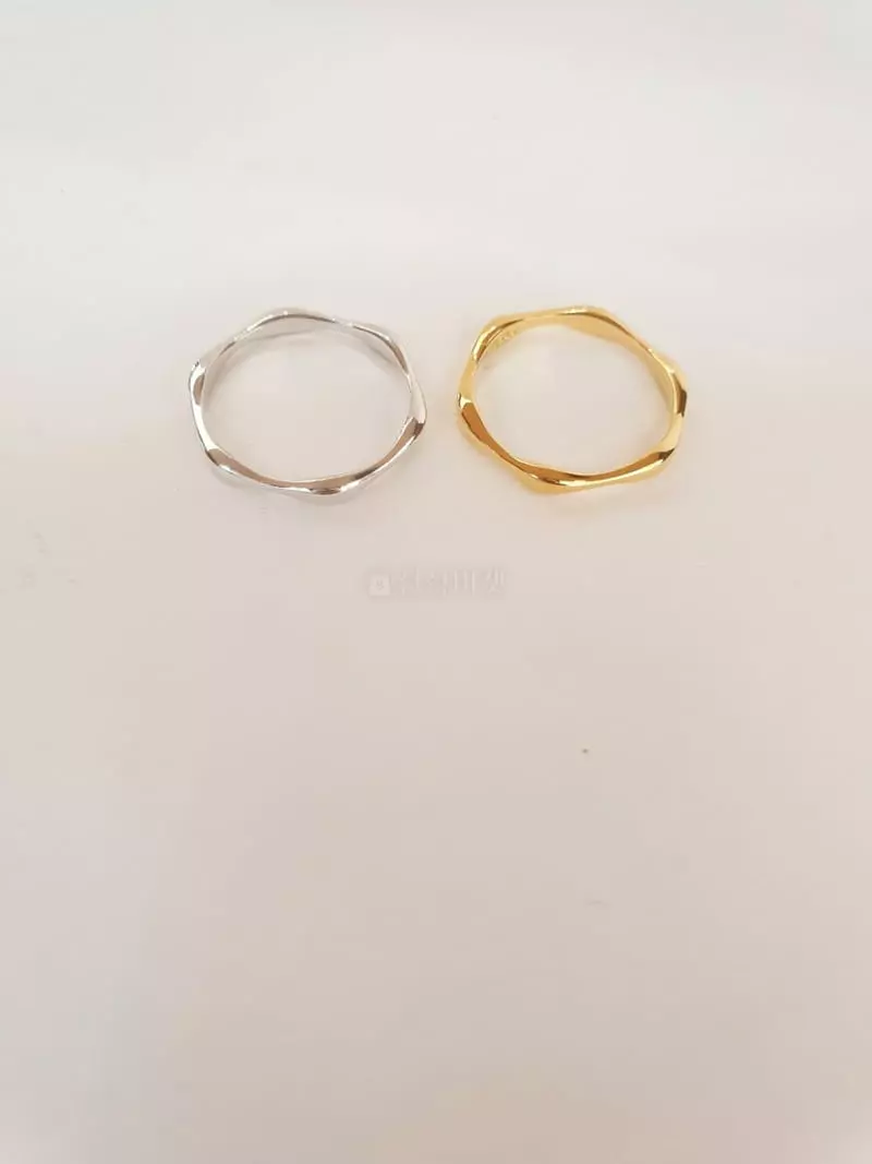 Cabinet - Korean Women Fashion - #womensfashion - Silver Soft Wave Ring