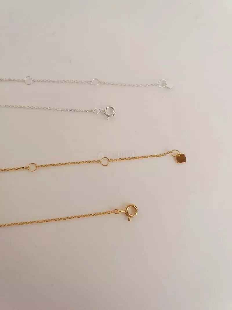 Cabinet - Korean Women Fashion - #momslook - Silver Necklace - 4