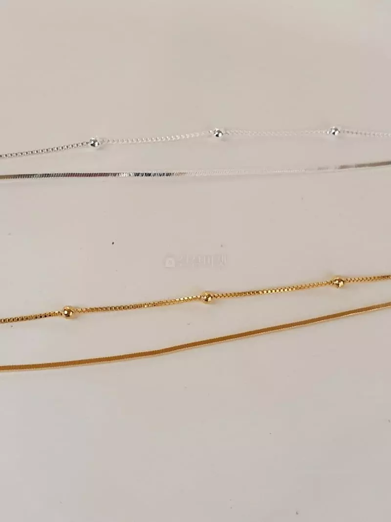 Cabinet - Korean Women Fashion - #womensfashion - Silver Two Stripes Bracelet - 3