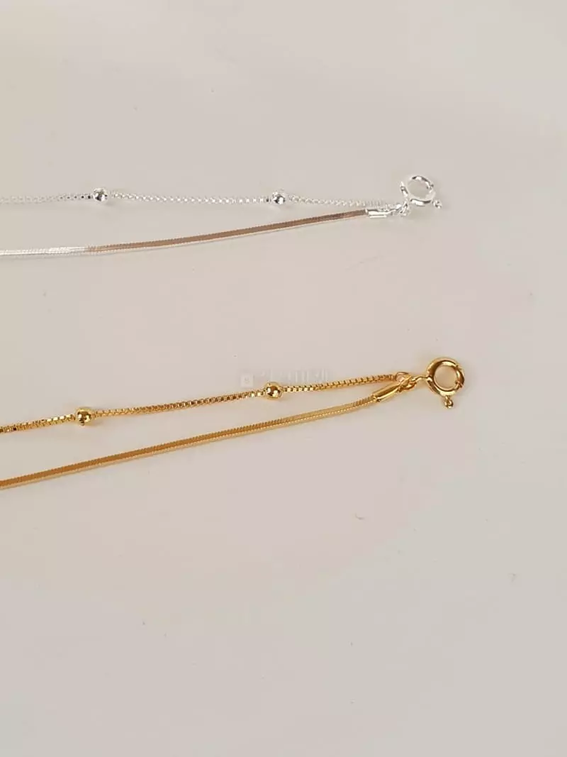 Cabinet - Korean Women Fashion - #womensfashion - Silver Two Stripes Bracelet - 5