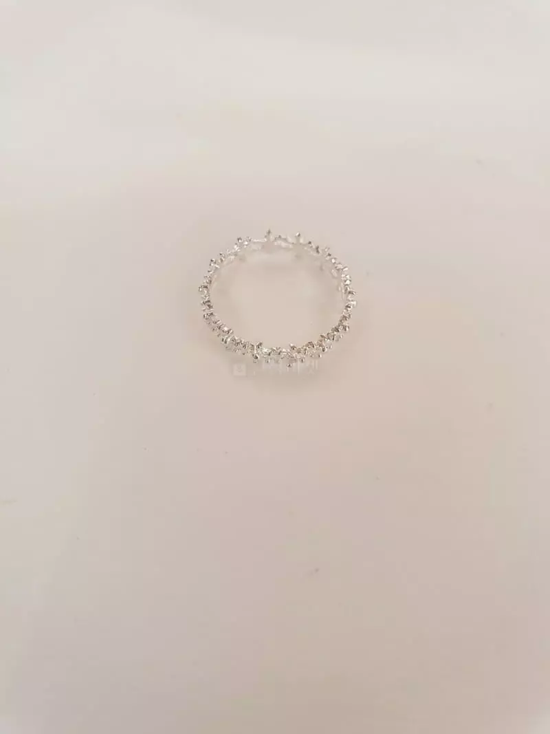 Cabinet - Korean Women Fashion - #womensfashion - Silver Snow FLower Ring - 2