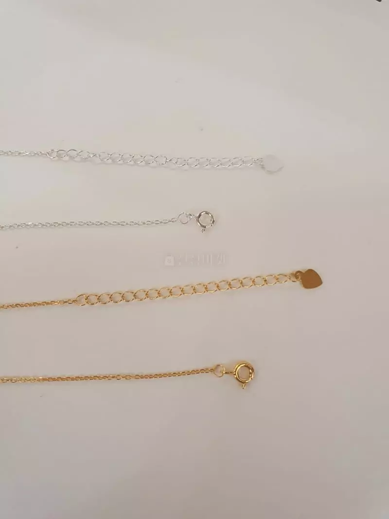 Cabinet - Korean Women Fashion - #womensfashion - Silver 5 Heart Necklace - 3