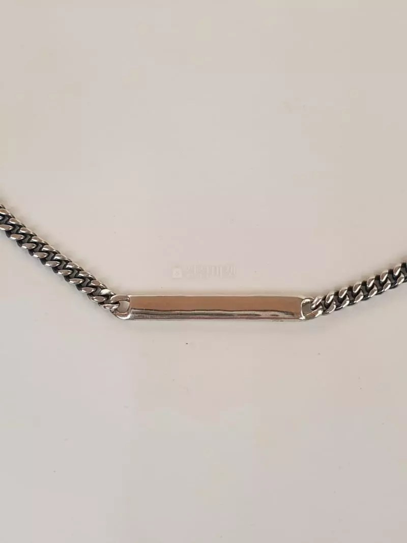 Cabinet - Korean Women Fashion - #womensfashion - Silver (Silver) Stick Chain Necklace - 2