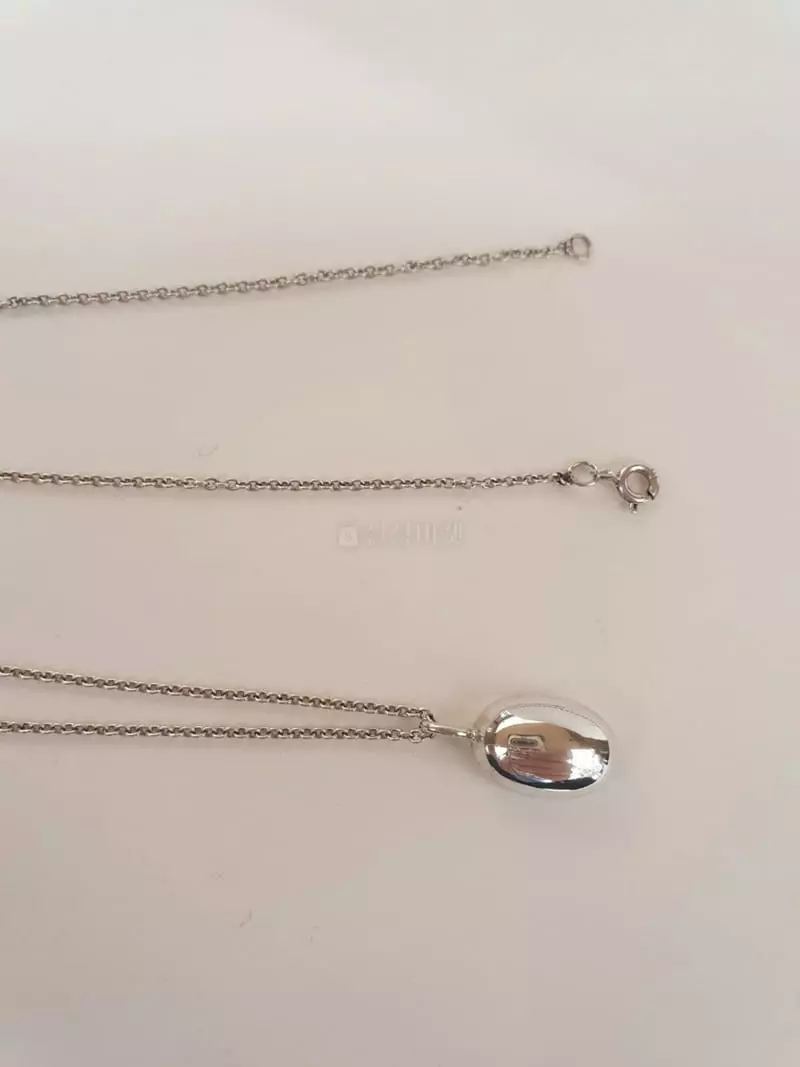 Cabinet - Korean Women Fashion - #womensfashion - Silver (Silver) Gong Necklace - 2