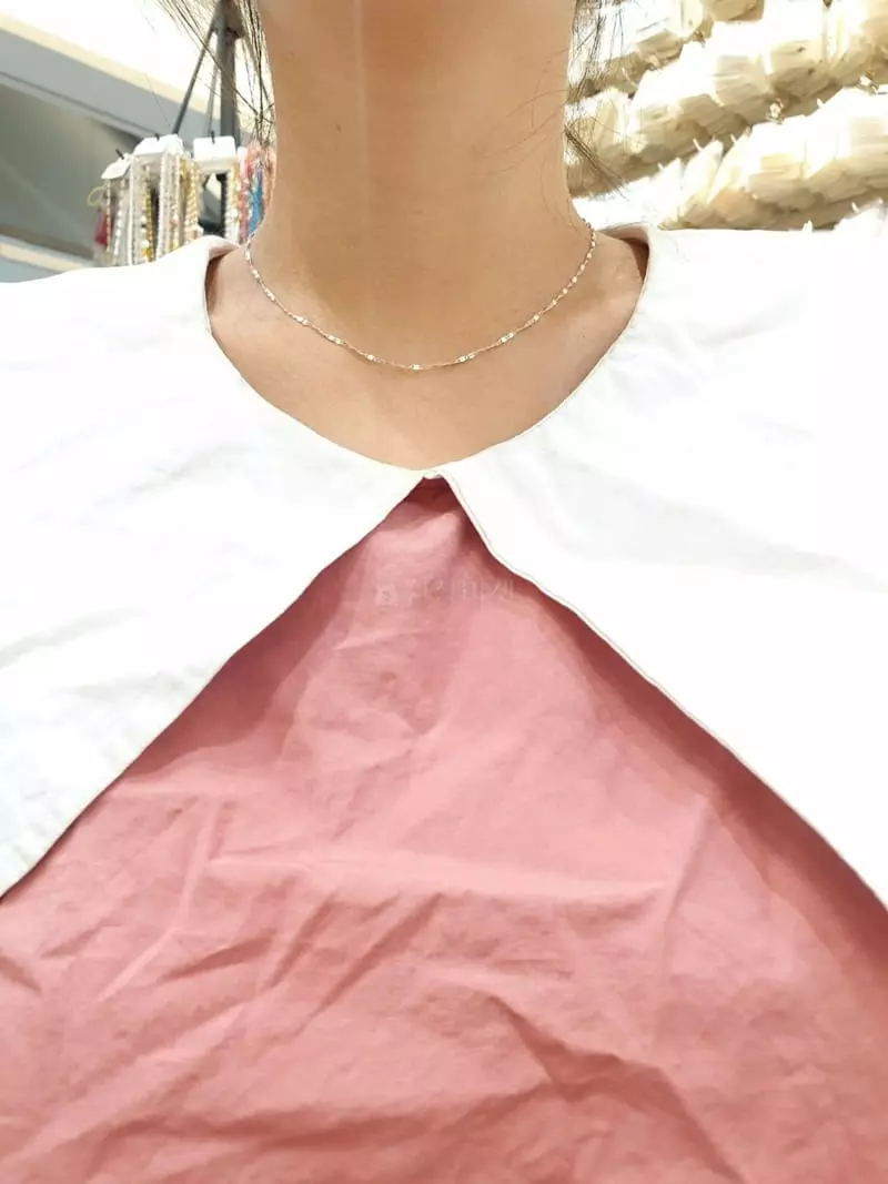 Cabinet - Korean Women Fashion - #womensfashion - Silver (Silver)A Circle Necklace - 3