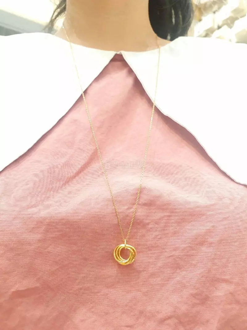 Cabinet - Korean Women Fashion - #womensfashion - Silver (Silver)5 Necklace - 5