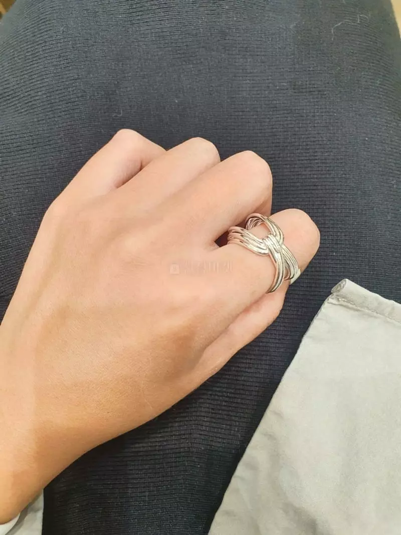 Cabinet - Korean Women Fashion - #womensfashion - Silver (Silver) Twist Ring - 3