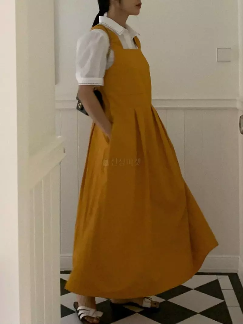 Camel - Korean Women Fashion - #womensfashion - CN One-piece - 4