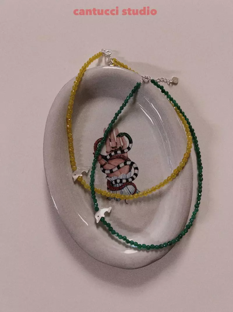Cantucci Studio - Korean Baby Fashion - #babyoninstagram - Dolphin Necklace - 2