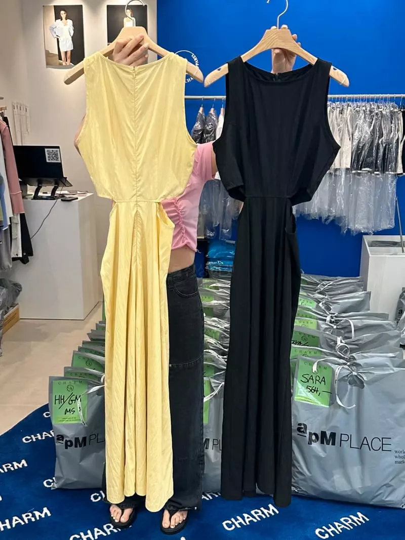 Charm - Korean Women Fashion - #momslook - Point One-piece