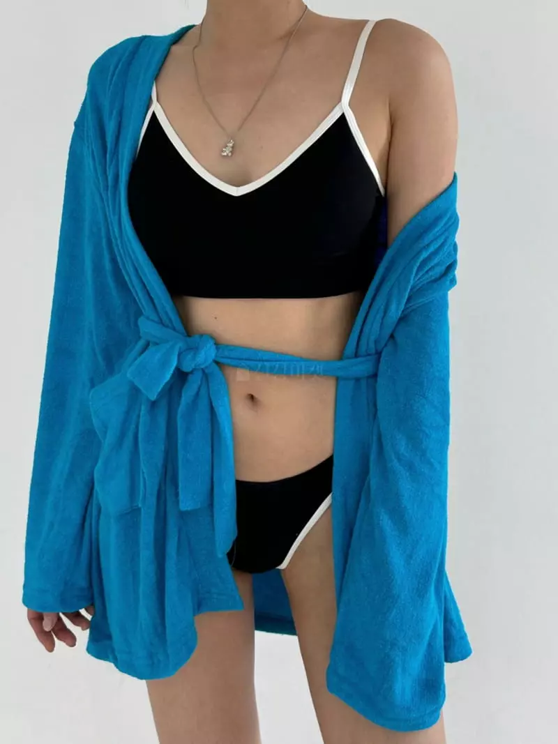 Charm - Korean Women Fashion - #thelittlethings - Terry Robe - 4