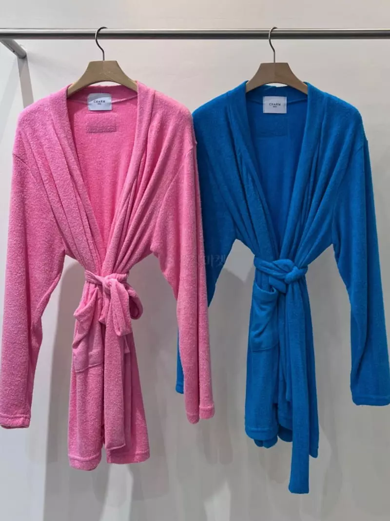 Charm - Korean Women Fashion - #momslook - Terry Robe - 8