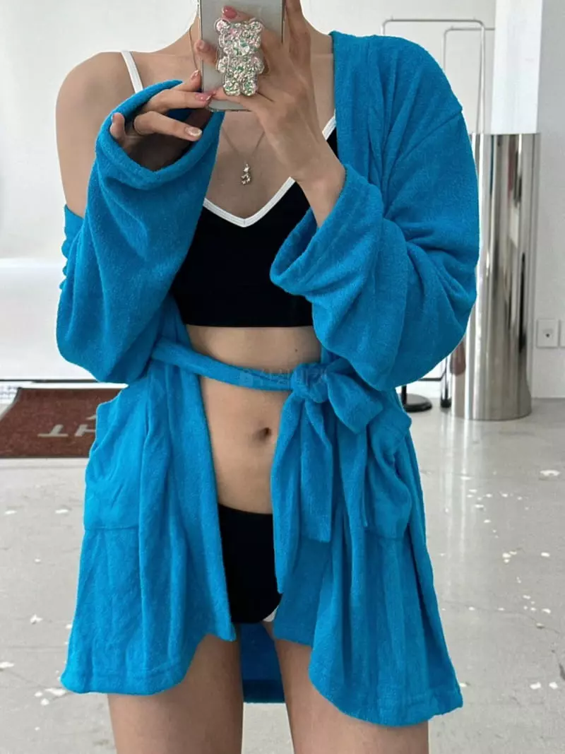 Charm - Korean Women Fashion - #thatsdarling - Terry Robe - 2