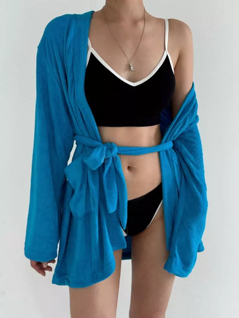 Charm - Korean Women Fashion - #thelittlethings - Terry Robe - 3