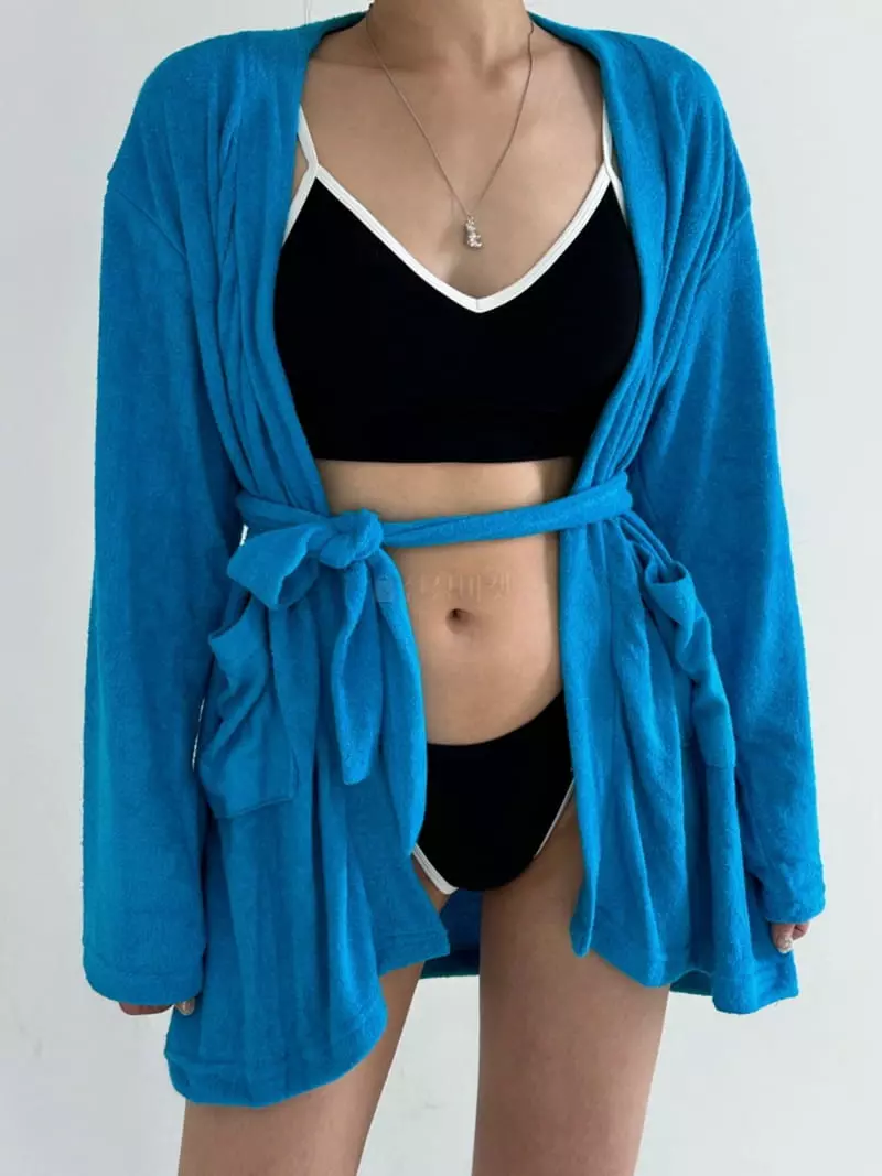 Charm - Korean Women Fashion - #womensfashion - Terry Robe - 5