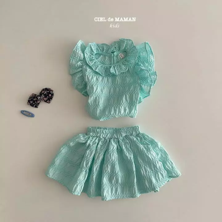 Ciel De Maman - Korean Children Fashion - #kidsshorts - Happy Blouse - 2