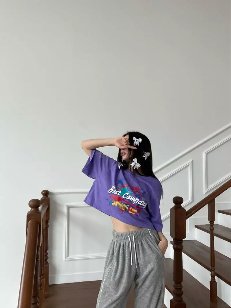 Clode - Korean Women Fashion - #momslook - Pig Star Tee - 6