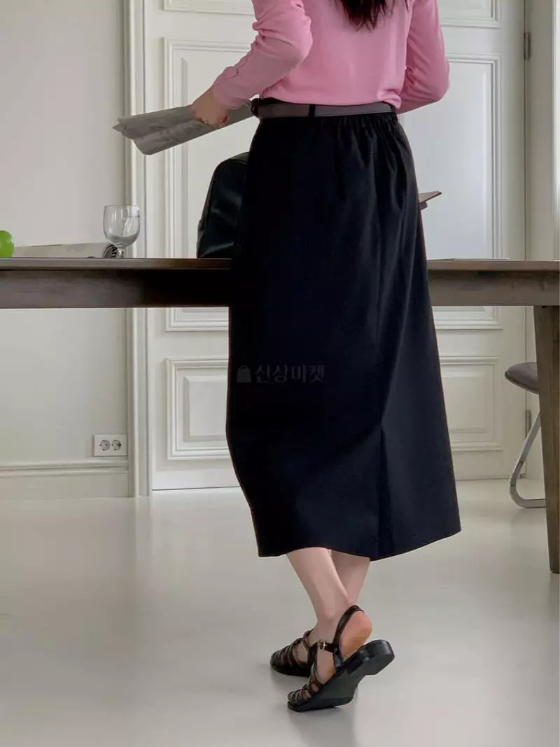 Comely - Korean Women Fashion - #momslook - Titan Skirt Belt Set - 7