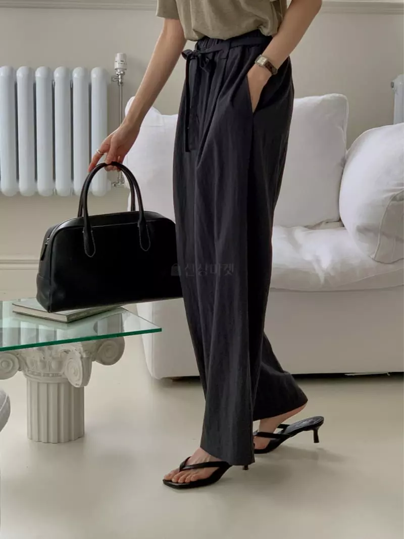 Comely - Korean Women Fashion - #momslook - Free Style Pants - 4