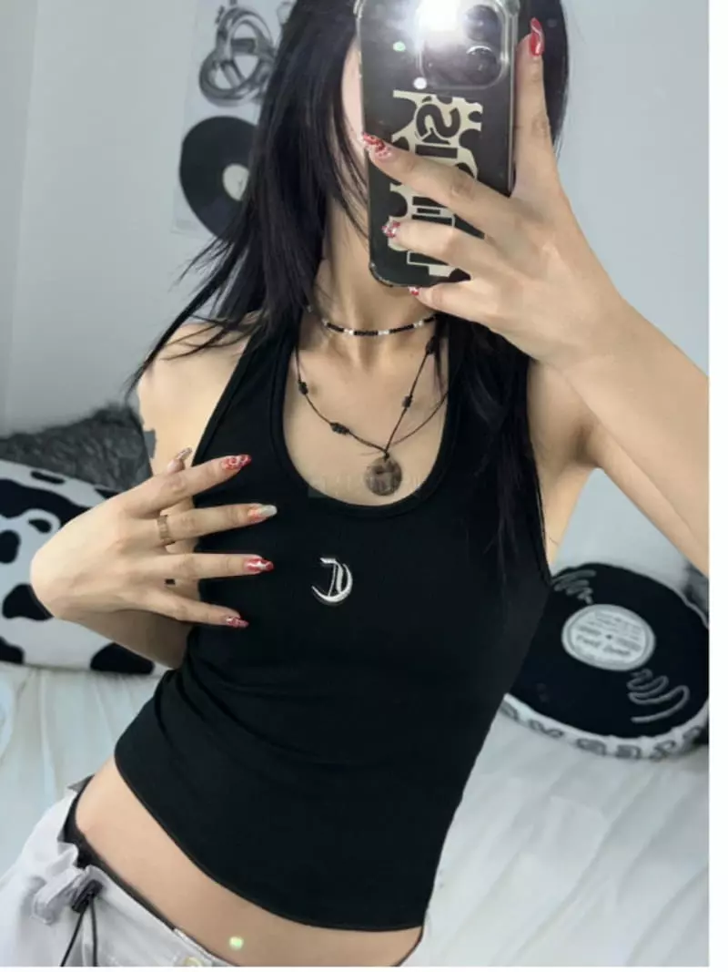 Connet - Korean Women Fashion - #momslook - Rosa Wholter Neck Sleeveless