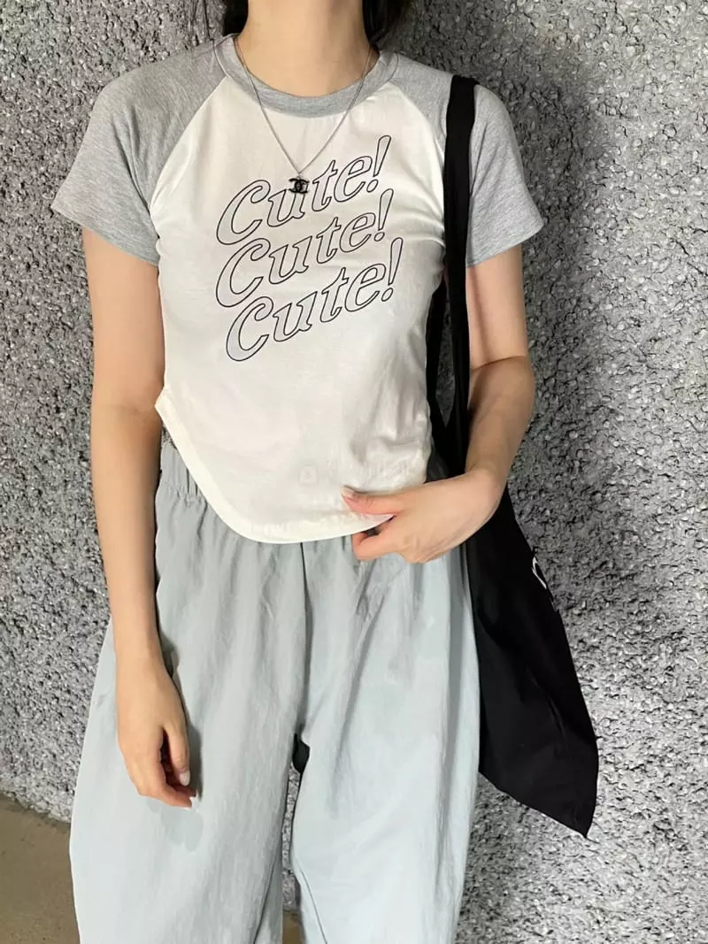 Connet - Korean Women Fashion - #restrostyle - Paint Tee - 5