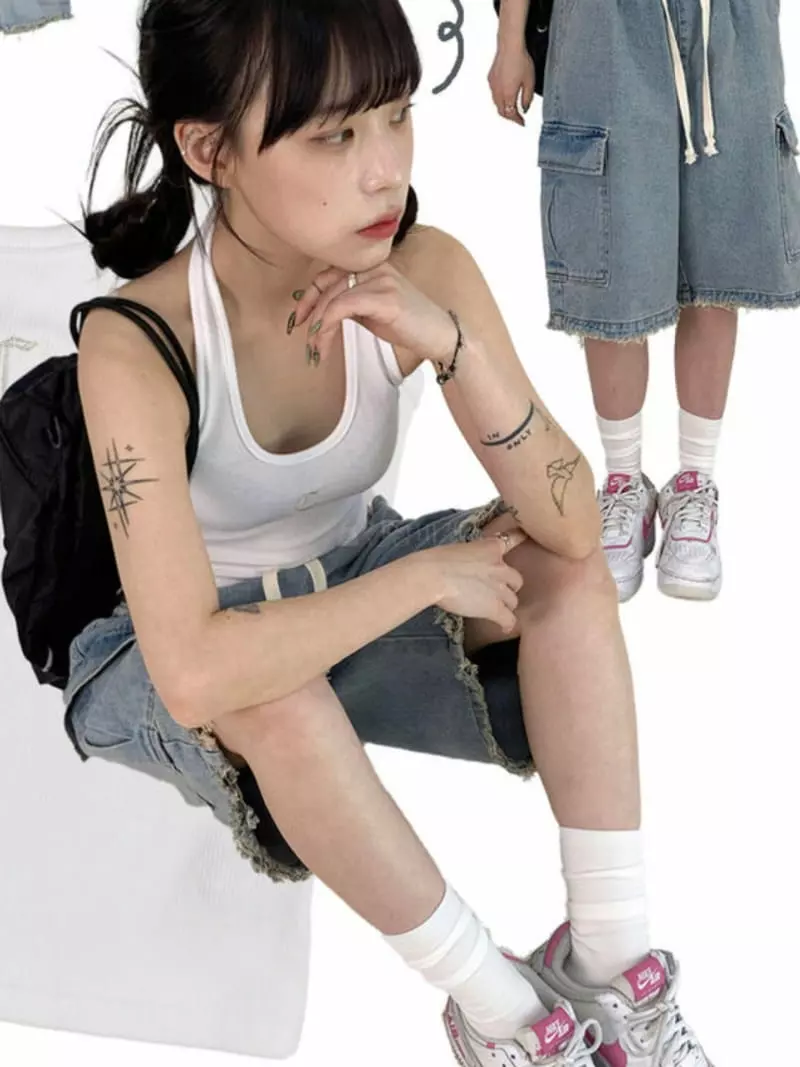 Connet - Korean Women Fashion - #romanticstyle - Rosa Wholter Neck Sleeveless - 9