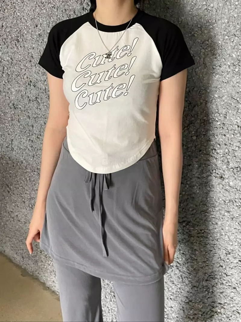 Connet - Korean Women Fashion - #shopsmall - Paint Tee - 7