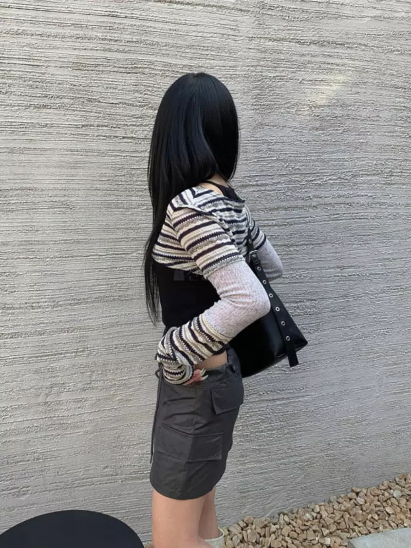 Connet - Korean Women Fashion - #vintageinspired - Jenny Short Skirt - 3
