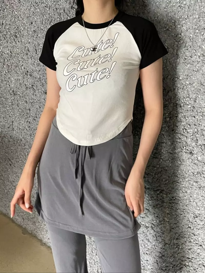 Connet - Korean Women Fashion - #womensfashion - Paint Tee