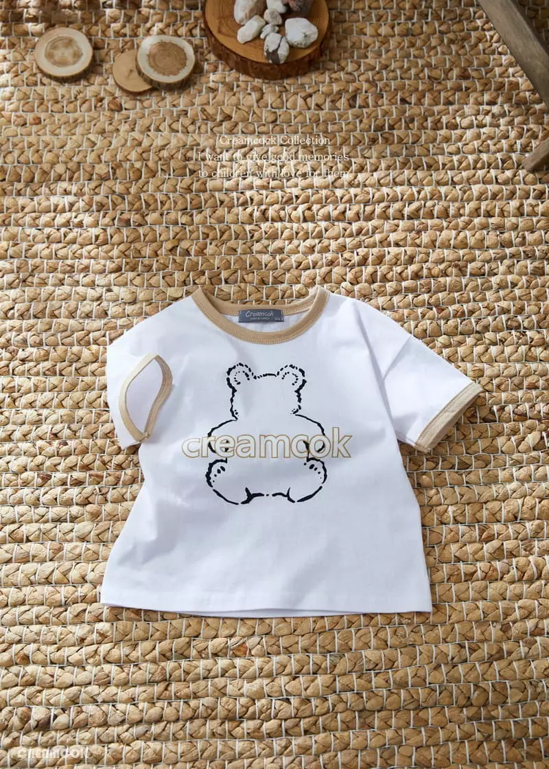 Creamcok - Korean Children Fashion - #childofig - Cok Bear Tee - 8