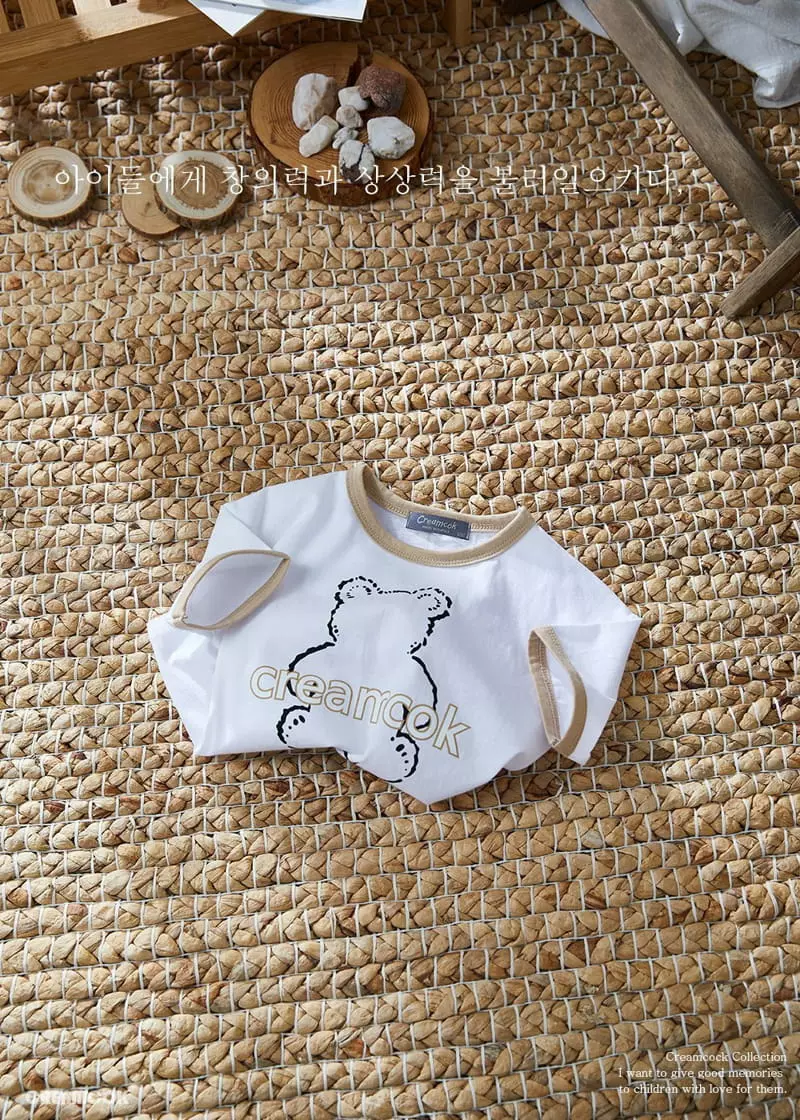 Creamcok - Korean Children Fashion - #designkidswear - Cok Bear Tee - 10