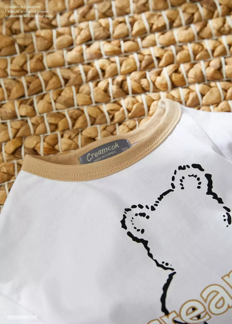 Creamcok - Korean Children Fashion - #discoveringself - Cok Bear Tee - 11