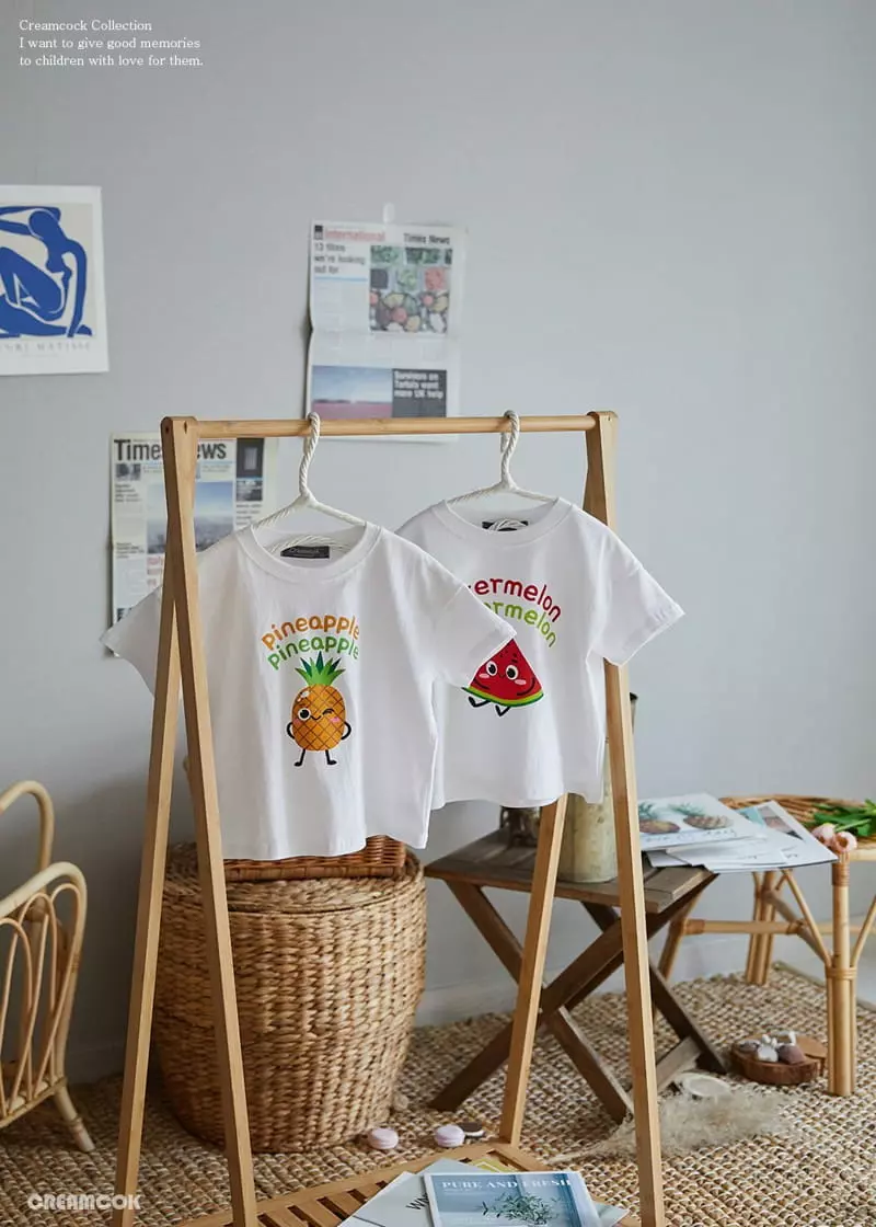 Creamcok - Korean Children Fashion - #discoveringself - Yam Yam Fruit Tee - 10