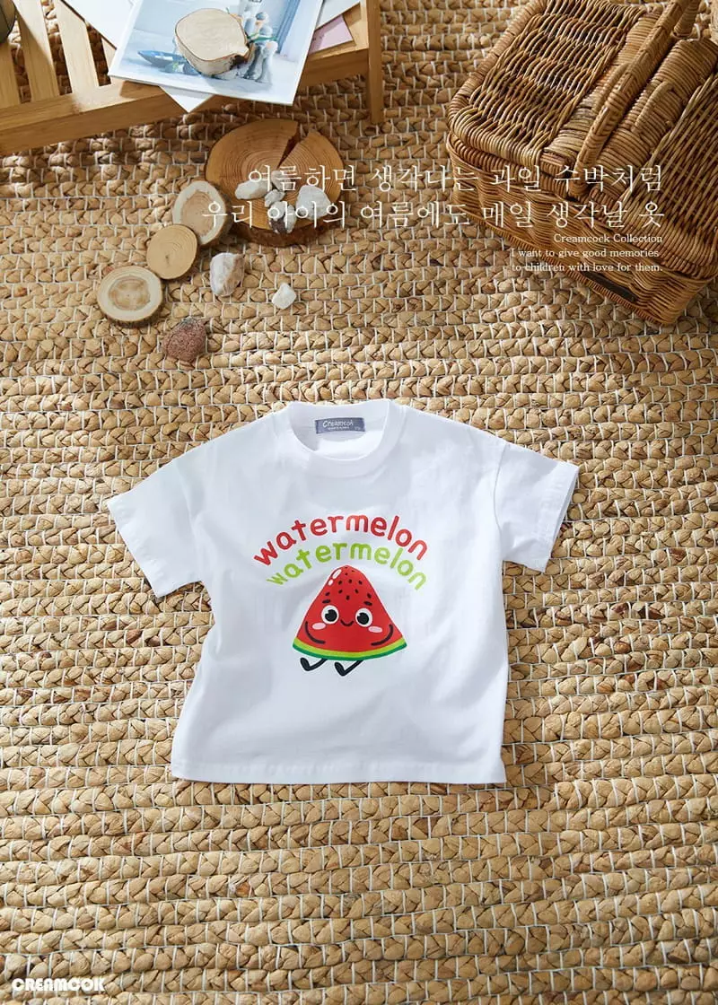 Creamcok - Korean Children Fashion - #littlefashionista - Yam Yam Fruit Tee - 2