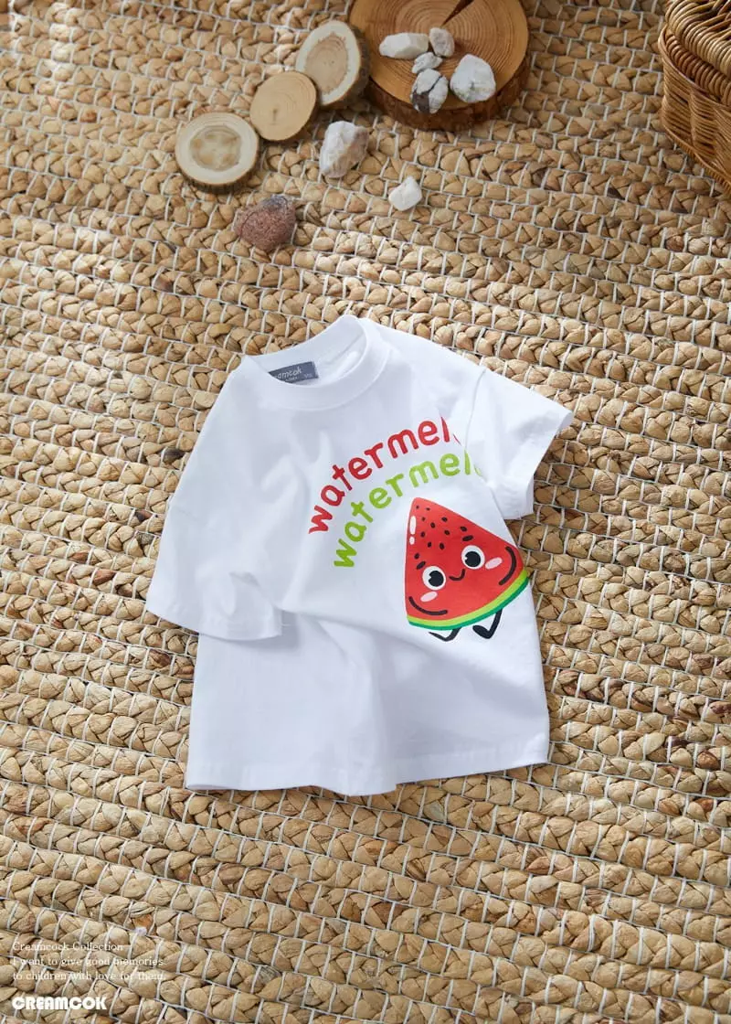 Creamcok - Korean Children Fashion - #magicofchildhood - Yam Yam Fruit Tee - 3