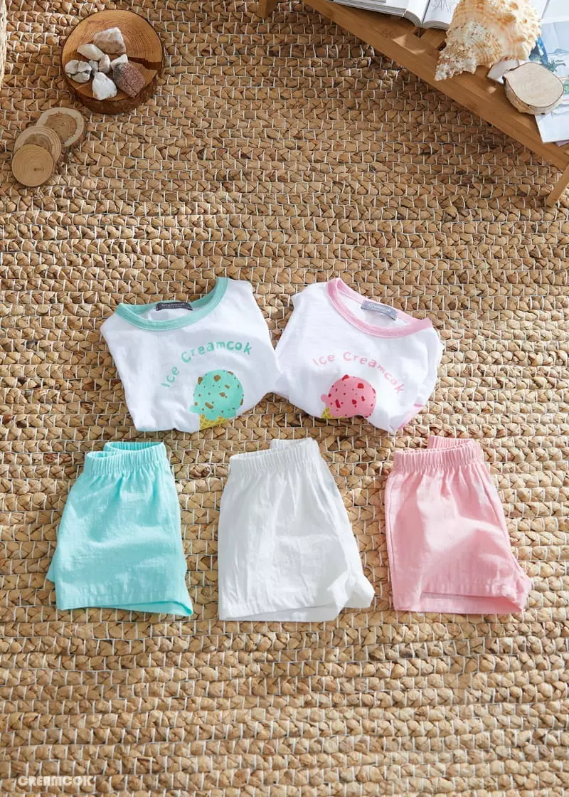 Creamcok - Korean Children Fashion - #magicofchildhood - Ice Cream Tee - 2