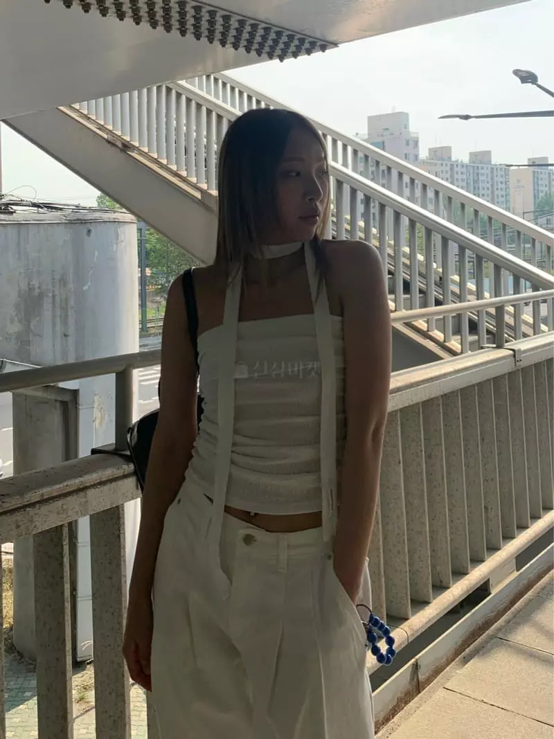 Creamvilla - Korean Women Fashion - #momslook - Fruite Top - 3