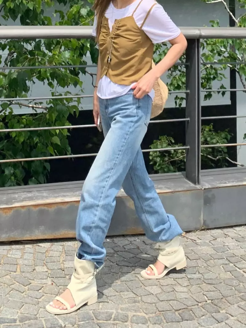 Creamvilla - Korean Women Fashion - #momslook - Linen Garden Top - 6
