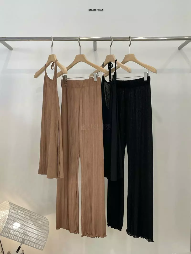 Creamvilla - Korean Women Fashion - #romanticstyle - Wholter Pants - 8