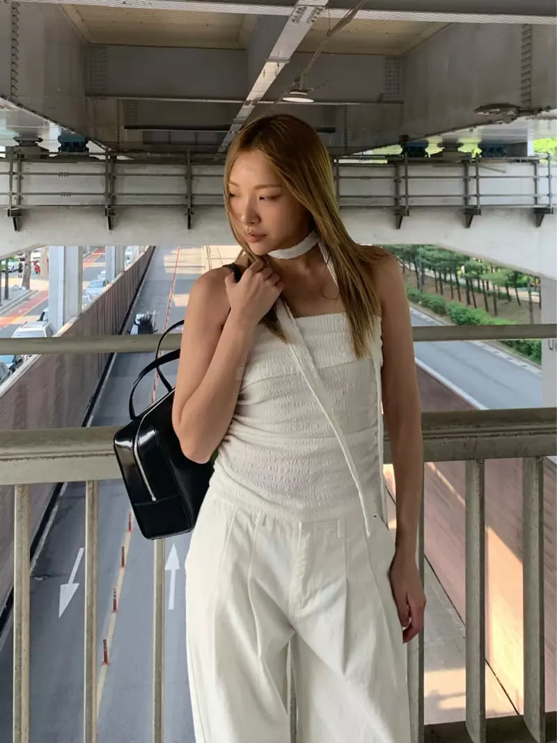 Creamvilla - Korean Women Fashion - #momslook - Fruite Top - 4