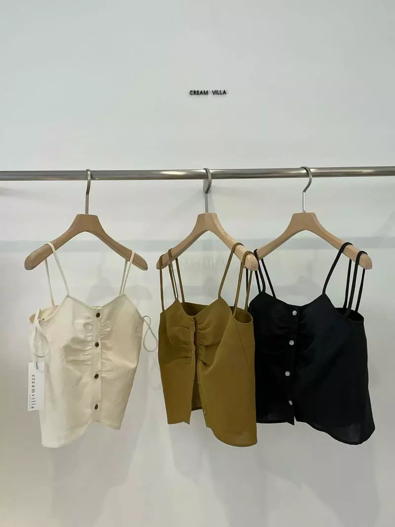 Creamvilla - Korean Women Fashion - #womensfashion - Linen Garden Top - 7