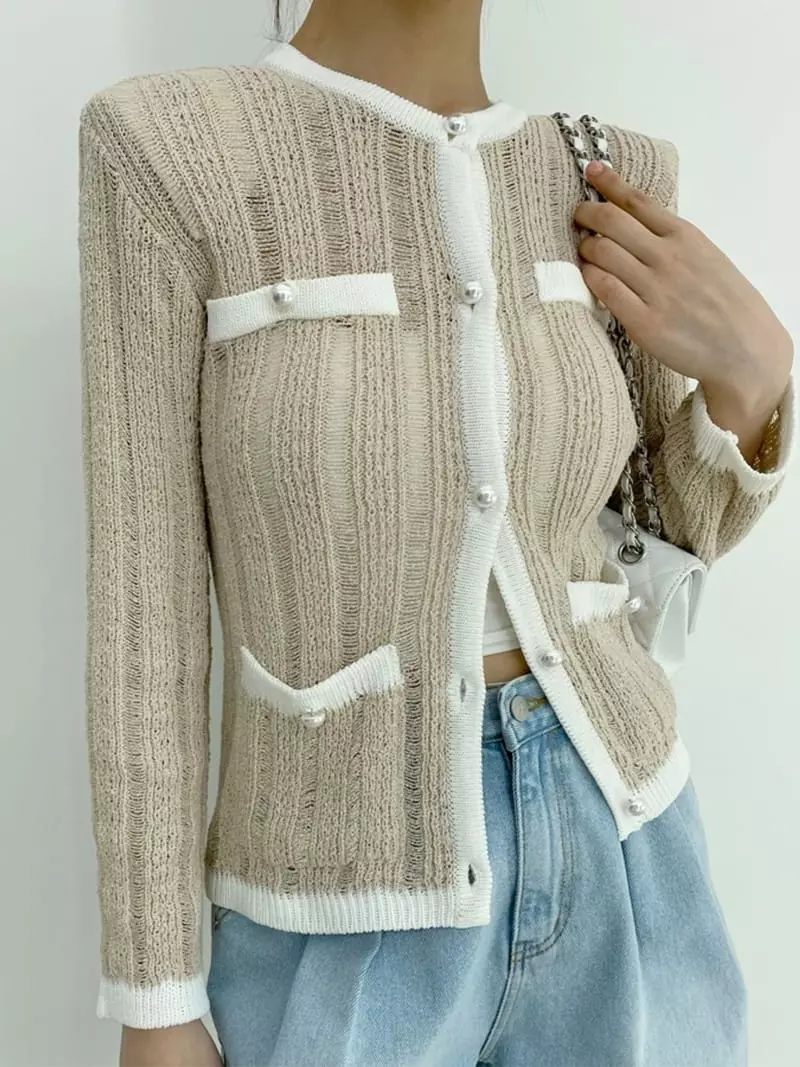 D2 - Korean Women Fashion - #womensfashion - Coco Pearl Jacket - 4