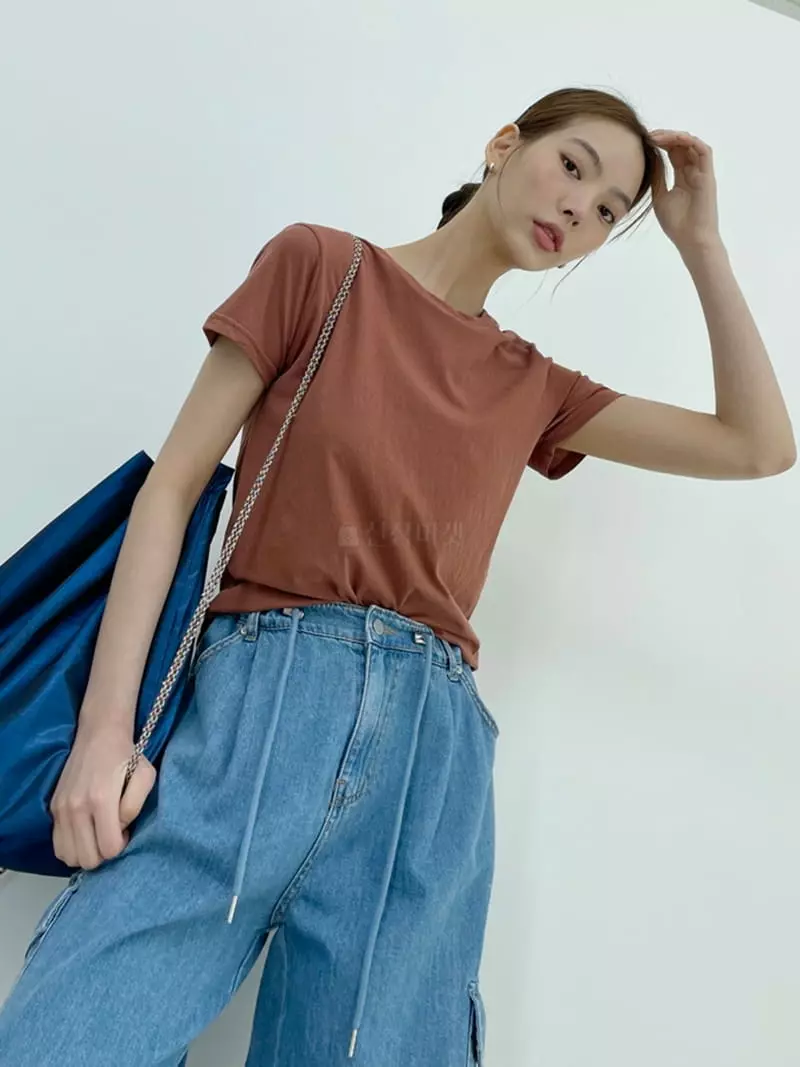 D2 - Korean Women Fashion - #momslook - Cash Tee