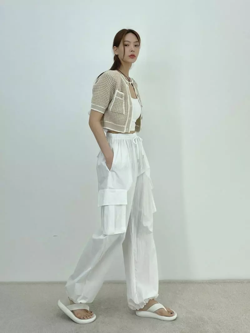 D2 - Korean Women Fashion - #momslook - Waffle Cardigan - 6
