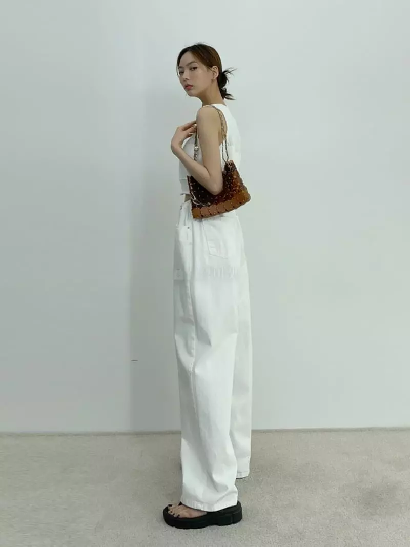 D2 - Korean Women Fashion - #momslook - Boy String Jeans - 5
